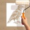 Crow Raven Stencil Template - Reusable Gothic Birds Horror Bird Inspirational Graffiti Stencils for Painting on Wood, Glass, Wall, Rock, Walls, Canvas, Glassware, Spray Painting (7 x 9)